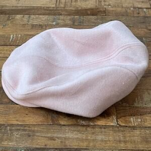 Keith James Australian Wool Pink Newsboy Gatsby Flat Cap Size XL